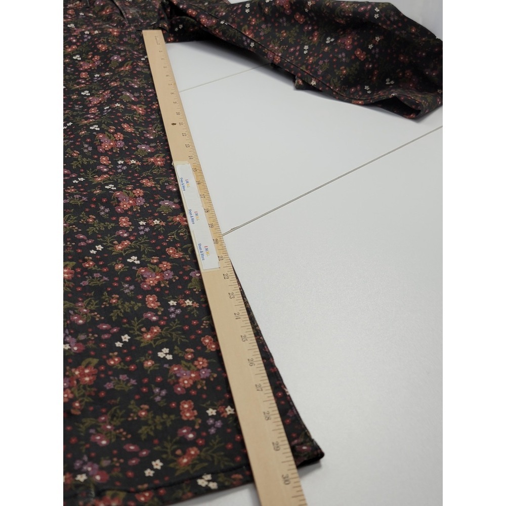 Levi's 314 Shaping Straight Floral Jeans Women's 27x30 Mid Rise HyperSoft New - Picture 6 of 10